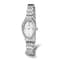 Charles Hubert Ladies Stainless Steel Crystal Bezel 21x32mm Watch