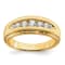 10K Yellow Gold Lab Grown Diamond, SI1/SI2, G H I, Men's Ring