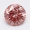 1.20ct Deep Pink Round Lab-Grown Diamond SI1 Clarity IGI Certified