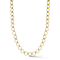 Rachel Zoe Circular Link Chain Necklace in 14K Gold Over Brass