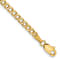 14k Yellow Gold 2.85mm Curb Link Bracelet, 7 Inches