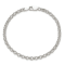Sterling Silver 4mm Rolo Chain Bracelet
