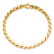 14K Yellow Gold Polished Fancy Link Men's Bracelet