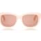 Kate Spade Nude Frame / Pink Brown Lenses Sunglasses