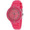 Oceanaut Women's Acqua Pink Dial, Pink Rubber Strap Watch