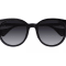 Gucci Black Frame / Gray Gradient Lens Sunglasses