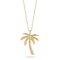 Sterling Statements 14K Yellow Gold Over Sterling Silver Palm Tree
Pendant Necklace