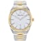Mathey Tissot Men's Classic Yellow Bezel Two-tone Stainless Steel Watch