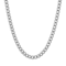 Robert Alton Men's Curb Link Chain Necklace 3.5mm In Stainless Steel 24 Inch