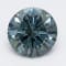 1.34ct Deep Blue Round Lab-Grown Diamond VS2 Clarity IGI Certified