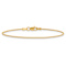 14k Yellow Gold 1.2mm Parisian Wheat Link Bracelet