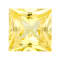 Yellow Sapphire Loose Gemstone 6mm Princess Cut 1.12ct