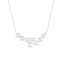 5-5.5mm White Cultured Freshwater Pearl Sterling Silver Pendant W/Chain