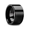 MORPHEUS Flat Black Tungsten Ring 12mm
