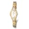 Ladies Charles Hubert Gold-finish Crystal Bezel 20mm Watch