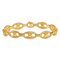 14K Yellow Gold 10mm Anchor Link 8.5 Inch Bracelet