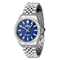 Invicta Specialty 36mm Blue Dial Stainless Steel Band Quartz Watch