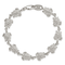 Sterling Silver Sea Turtle Link Bracelet