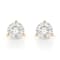 Certified White Lab-Grown Diamond H-I SI 14k Yellow Gold Martini Stud
Earrings 2.00ctw