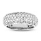 2.85ctw Diamond Micro Pave Eternity Band in 14k White Gold