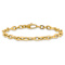 14k Yellow Gold 5.22mm Polished Fancy Link Bracelet