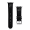 Gametime NHL Carolina Hurricanes Black Leather Apple Watch Band (38/40mm
S/M). Watch not included.