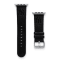 Gametime MLB New York Yankees Black Leather Apple Watch Band (42/44mm
S/M). Watch not included.