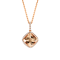 2.70ctw Morganite and Diamond Pendant in 14k Rose Gold