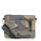 GO Dash Dot Crossbody Belt Handbag in Camo Black