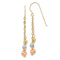 14k Yellow Gold, 14k White Gold and 14k Rose Gold Diamond-Cut Beads
Dangle Earrings