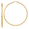14k Yellow Gold Polished 2 9/16" Hoop Earrings