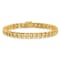 14K Yellow Gold Polished Curb Link Men's Bracelet