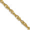14k Yellow Gold 2.75mm Singapore Link 24 Inch Chain