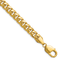 14k Yellow Gold 8mm Solid Miami Cuban Chain Link Bracelet