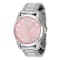 Invicta Celestial 43mm Pink Dial Stainless Steel Quartz Watch