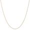 14k Yellow Gold 0.4mm Cable 16 Inch Chain