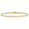 10k Yellow Gold 2.5mm Curb Link Bracelet