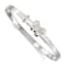 Sterling Silver Butterfly 4mm Adjustable Children's Bangle