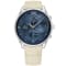 Tommy Hilfiger Women's Classic Blue Dial Beige Leather Strap Watch