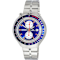 Adee Kaye Men's Muscle Blue Dial, Stainless Steel Bracelet Watch