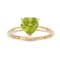 Peridot 10K Yellow Gold Ring 1.85ctw