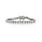CZ Tennis Bracelet In Sterling Silver