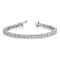 14K White Gold Lab Grown Diamond VS/SI GH, Tennis Bracelet
