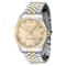 Invicta Specialty 43mm Gold Dial Two-Tone Stainless Steel Band Quartz Watch