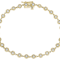 Bezel Set Lab-Grown Diamond Tennis Bracelet 1.50ctw In Solid 10K Gold