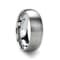 PERSEUS Domed with Brushed Finish Tungsten Band 7mm