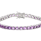 Amethyst Tennis Bracelet