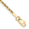 10k Yellow Gold 1.75mm Diamond-Cut Rope Link Bracelet
