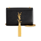 Yves Saint Laurent Kate Small Chain Bag w Tassel Grain de Poudre
Embossed Leather