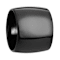 RAVEN Domed Black Tungsten Wedding Band 20mm